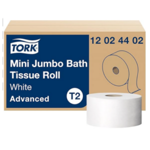 Tork Advanced Mini Jumbo Bath Tissue Roll (12024402)